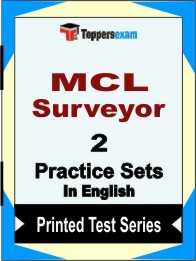 MCL SurveyorBook in English - Question Paper / Practice Set