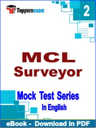 MCL Surveyor PDF Book InEnglish - Question Paper