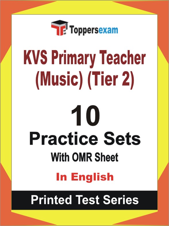 KVS Primary Teacher (Music) Tier 2 Book in English - Practice Set