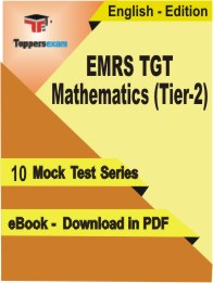 EMRS TGT Mathematics (Tier-2) PDF Book In English - Mock Test/Practice Set