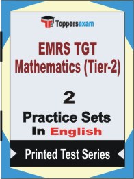 EMRS TGT Mathematics (Tier-2) Book in English - Question Paper / Practice Set