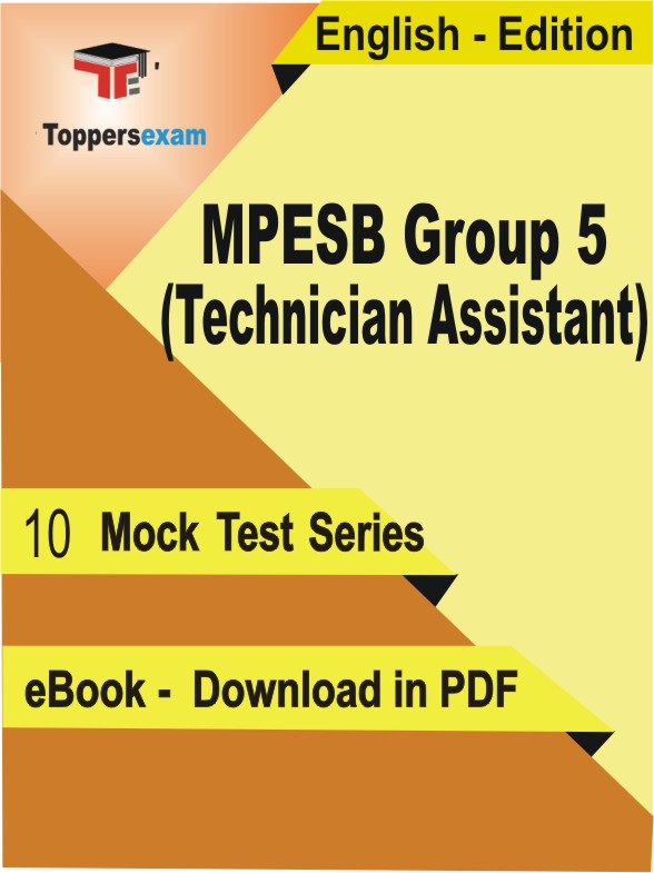 MPESB Group 5 (Technician Assistant) PDF Book In English - Mock Test/Practice Set