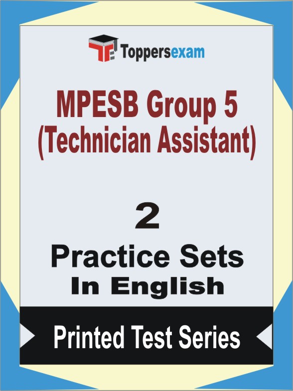 MPESB Group 5 (Technician Assistant) Book in English - Question Paper / Practice Set