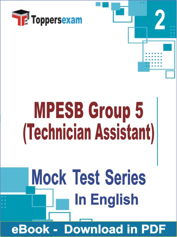 MPESB Group 5 (Technician Assistant) PDF Book In English - Question Paper