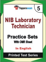 NIB Laboratory Technician Book in English - Mock Test / Practice Set