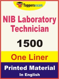 NIB Laboratory Technician One Liner Book in English