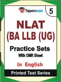 NLAT (BA LLB (UG) Book in English - Mock Test / Practice Set