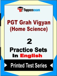PGT Grah Vigyan (Home Science) Book in English - Question Paper / Practice Set