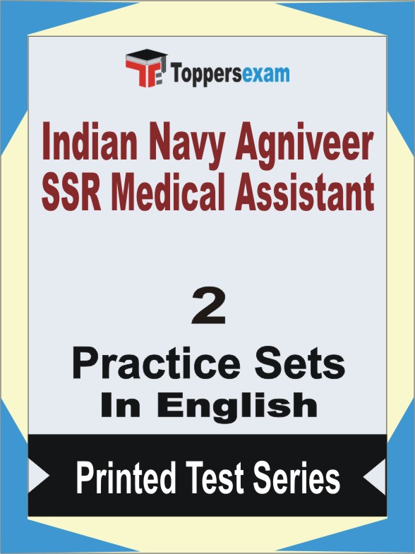 Indian Navy Agniveer SSR Medical Assistant Book in English - Question Paper / Practice Set