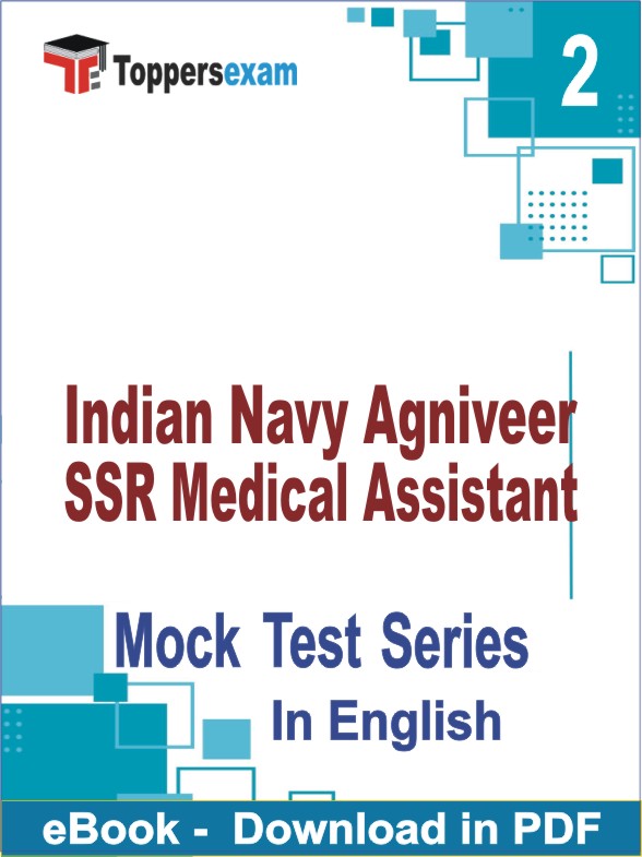 Indian Navy Agniveer SSR Medical Assistant PDF Book In English - Question Paper