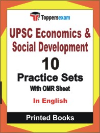 UPSC Economics & Social Development Book in English - Practice Set