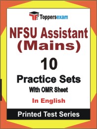 NFSU Assistant (Mains) Book in English - Practice Set