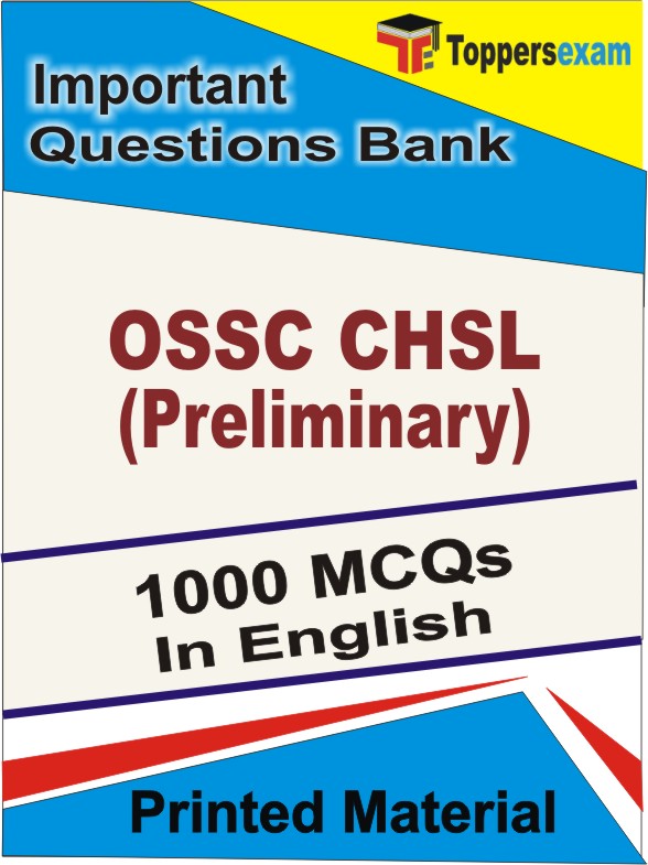 OSSC CHSL (Preliminary) Book in English - Objective MCQ