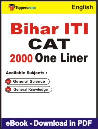 Bihar ITI CAT One Liner Book PDF in English
