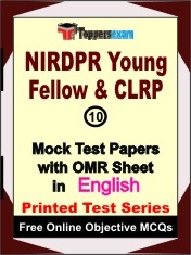 NIRDPR Young Fellow & CLRP Exam Mock Test Papers (Book) in English