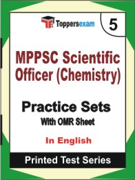MPPSC Scientific Officer (Chemistry) Book in English - Mock Test / Practice Set
