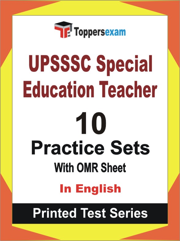 UPSSSC Special Education Teacher Book in English - Practice Set