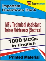 MFL Technical Assistant Trainee Maintenance (Electrical) Book in English - Objective MCQ