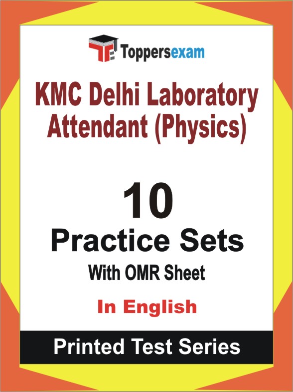 KMC Delhi Laboratory Attendant (Physics) Book in English - Practice Set