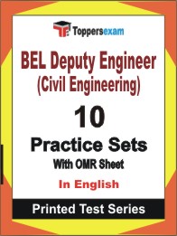 BEL Deputy Engineer (Civil Engineering) Book in English - Practice Set