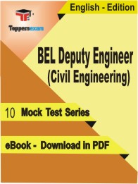 BEL Deputy Engineer (Civil Engineering) Test PDF Book In English - Mock Test/Practice Set
