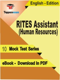 RITES Assistant (Human Resources) Test PDF Book In English - Mock Test/Practice Set