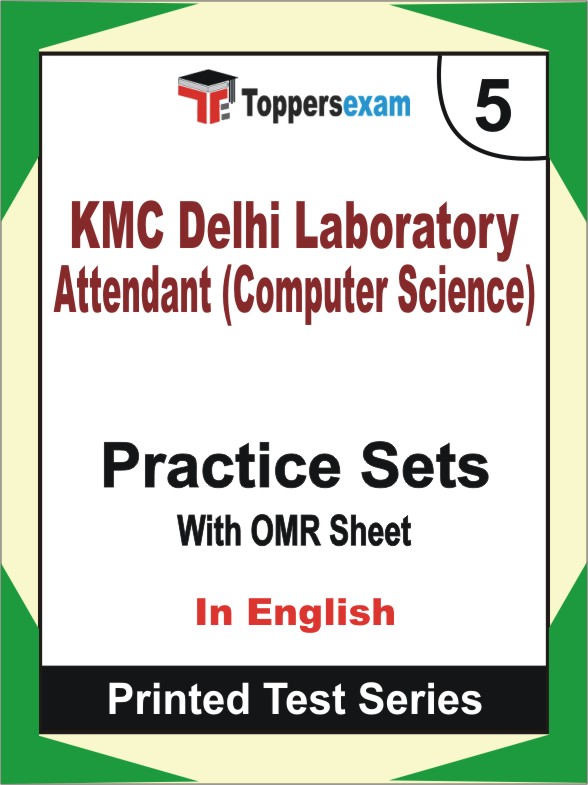 KMC Delhi Laboratory Attendant (Computer Science) Book in English - Mock Test / Practice Set