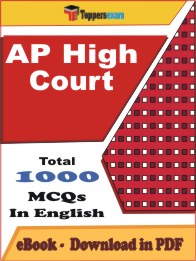 AP High Court PDF Book In English - MCQ / Objective Questions