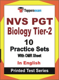 NVS PGT Biology (Tier-2) Book in English - Practice Set