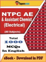 EBook of NTPC AE & Assistant Chemist (Electrical) Exam , PDF Format in English