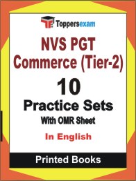 NVS PGT Commerce (Tier-2) Book in English - Practice Set
