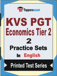 KVS PGT Economics (Tier-2) Book in English - Question Paper / Practice Set