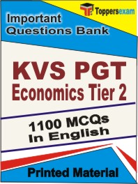 KVS PGT Economics (Tier-2) Book in English - Objective MCQ