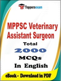 MPPSC Veterinary Assistant Surgeon PDF Book In English - MCQ / Objective Questions