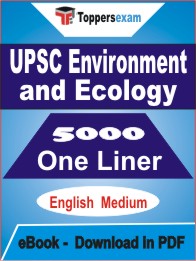 UPSC Environment and Ecology One Liner Book PDF in English