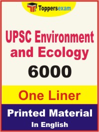 UPSC Environment and Ecology One Liner Book in English