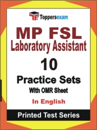 MP FSL Laboratory Assistant Book in English - Practice Set