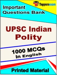 UPSC Indian Polity Book in English - Objective MCQ