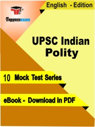 UPSC Indian PolityPDF Book InEnglish - Mock Test/Practice Set
