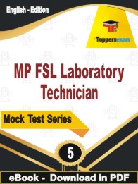 MP FSL Laboratory Technician  PDF Book In English - Practice Set