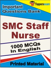 SMC Staff Nurse Book in English - Objective MCQ