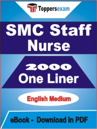SMC Staff Nurse One Liner Book PDF in English