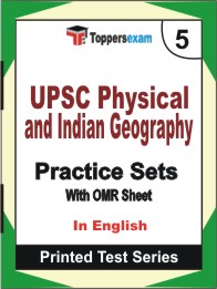 UPSC Physical and Indian Geography Book in English - Mock Test / Practice Set