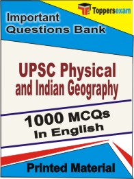 UPSC Physical and Indian Geography Book in English - Objective MCQ