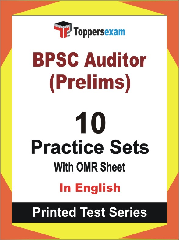 BPSC Auditor (Prelims) Book in English - Practice Set