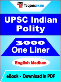 UPSC Indian Polity One Liner Book PDF in English