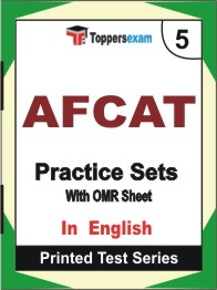 AFCAT Book in English - Mock Test / Practice Set
