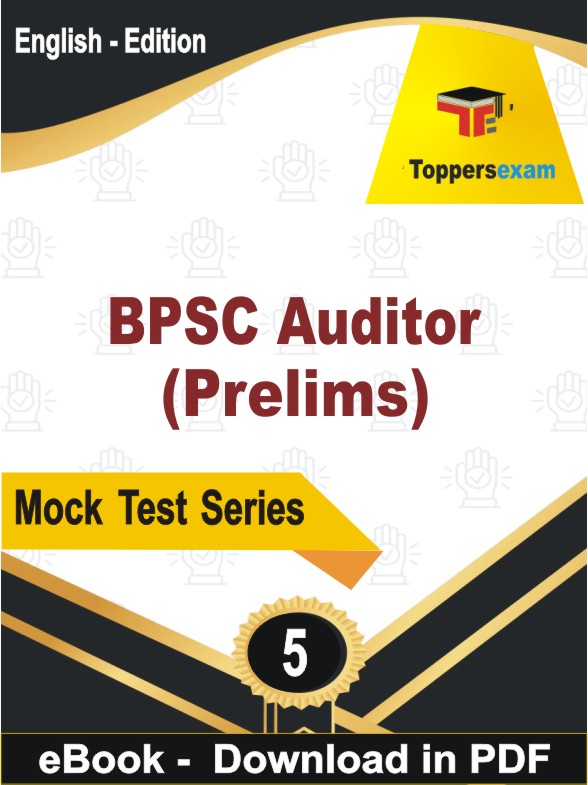 BPSC Auditor (Prelims) PDF Book In English - Practice Set