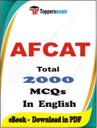 AFCAT PDF Book In English - MCQ / Objective Questions