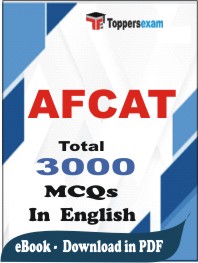 AFCAT PDF Book In English - MCQ / Objective Questions